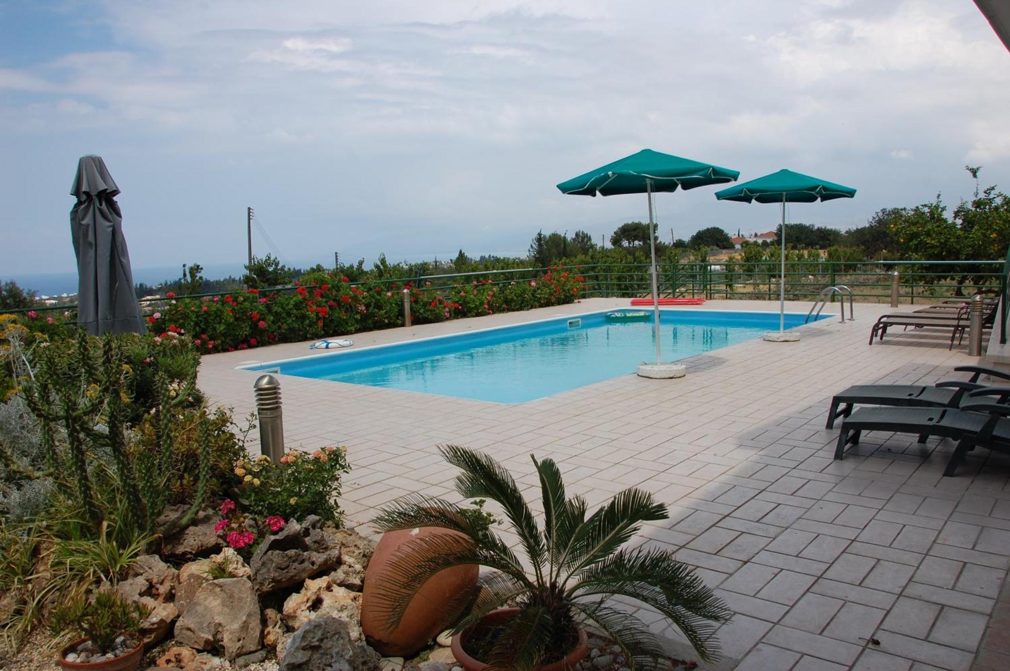 Villa Chrysanthia Polis Bagian luar foto